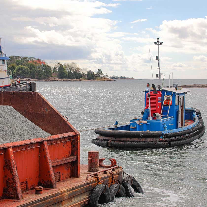 tugboat in water